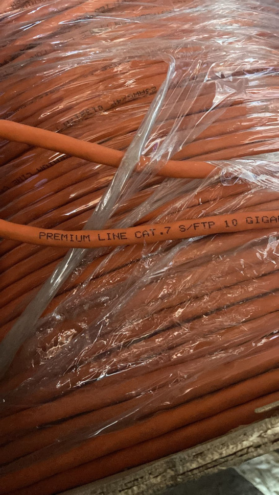S/FTP, Кабель витая пара Premium Line, 4 пар., кат. 7